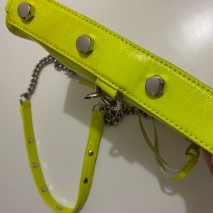 Rebecca Minkoff Mini MAC Crossbody (neon yellow)